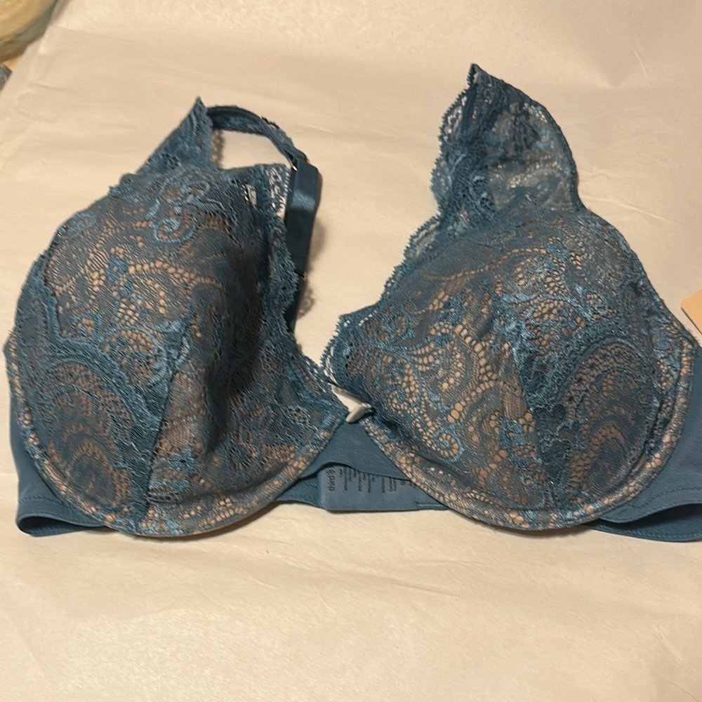 ThirdLove Blue Lace Underwire Bra